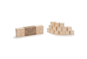 blocs de bois - alphabet lettres minuscules