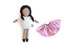 mini doll box - long hair