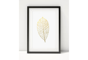 gold leaf poster
